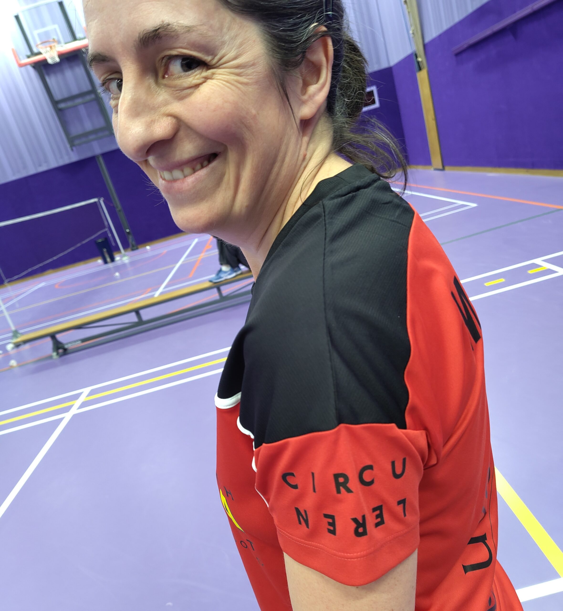 Circu Leren proudly joined the sponsorship of Uvo-Spirit Badminton Club Shirts